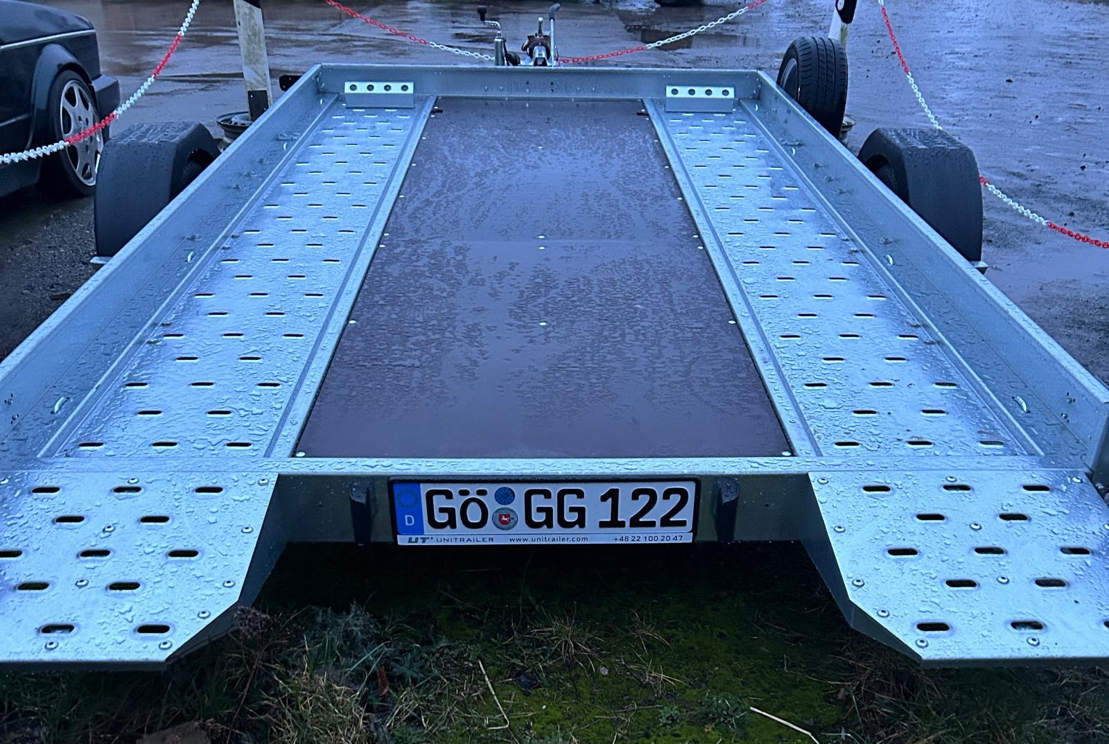 Autotrailer - klein 1 Achser